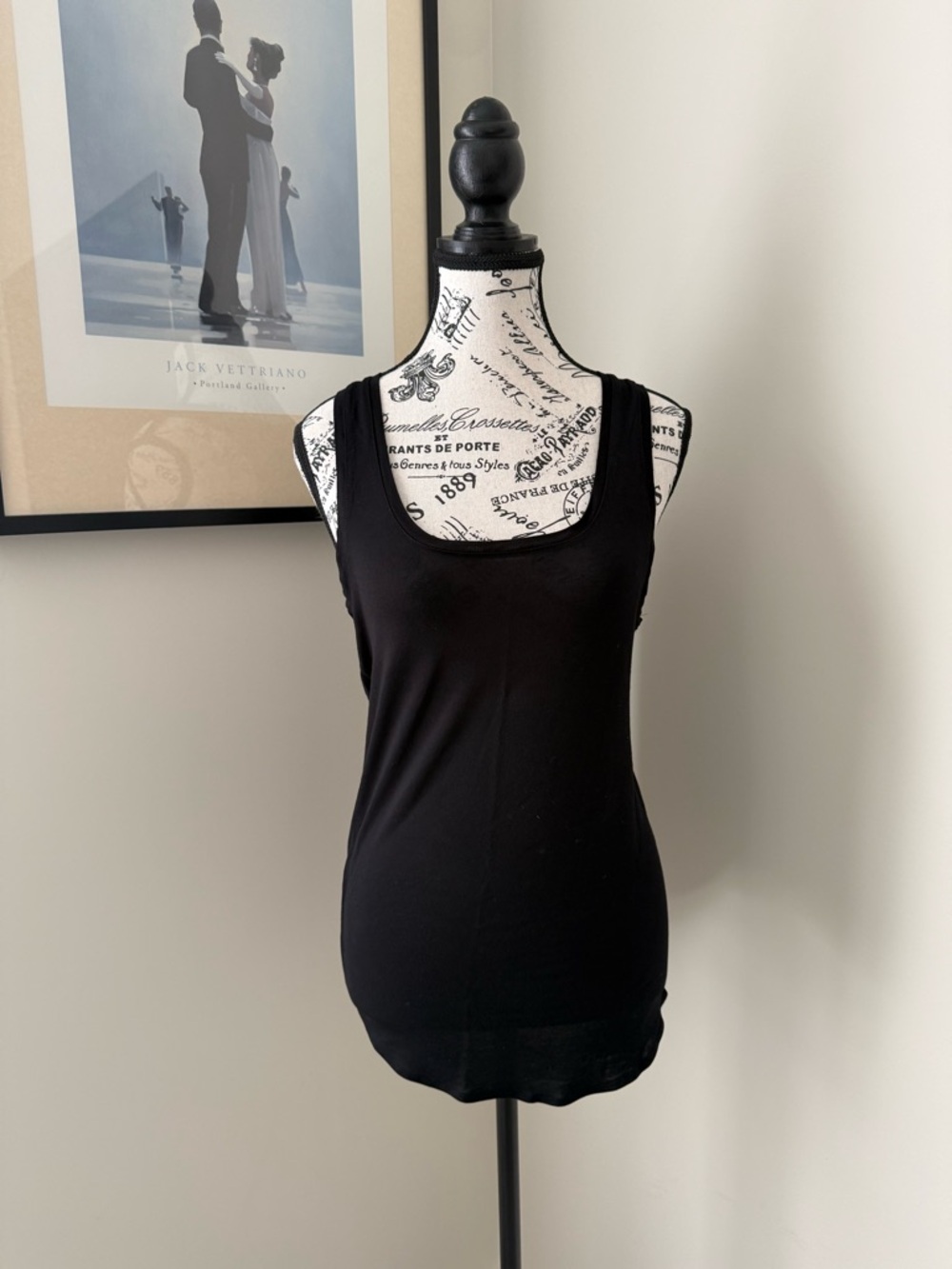 Dynamite Black Scoop Neck Tank Top